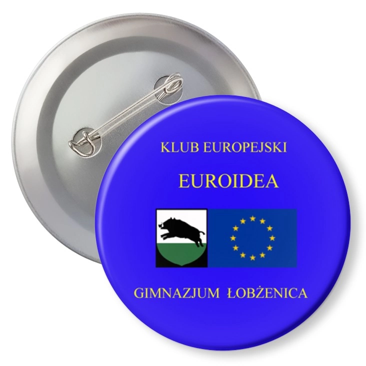 przypinka z agrafką Euroidea