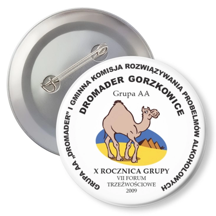 przypinka z agrafką Grupa AA DROMADER