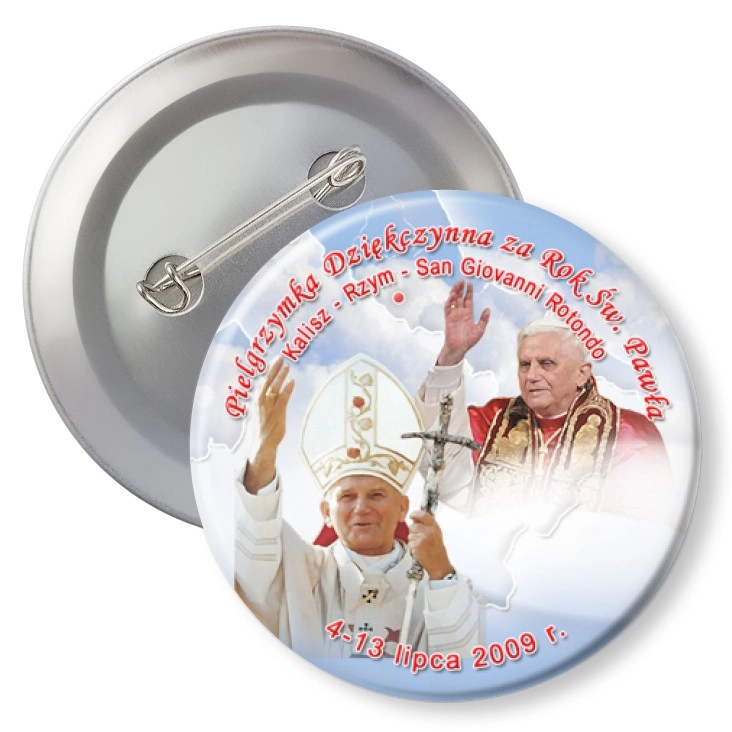 przypinkaKalisz-Rzym-San Givanni Rotondo