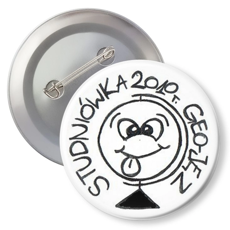 przypinka z agrafką Studniówka 2010