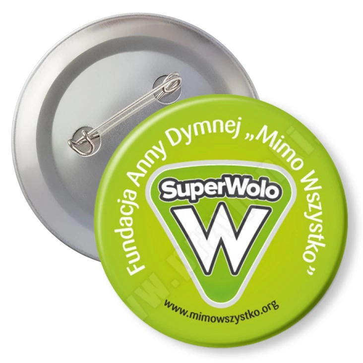 przypinka z agrafką SuperWolo