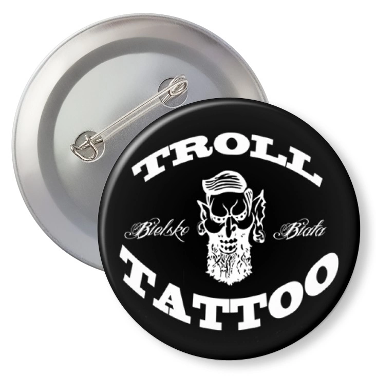 przypinka agrafka Troll Tattoo