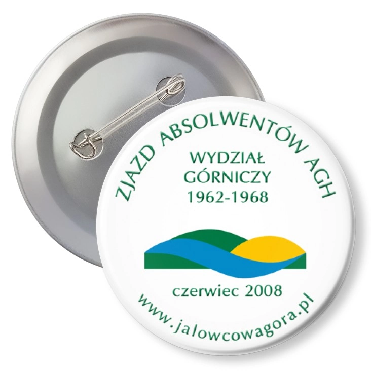 przypinka agrafka Zjazd Absolwentów AGH