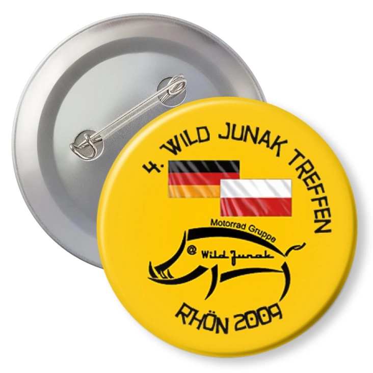 przypinka z agrafką 4. Wild Junak Treffen