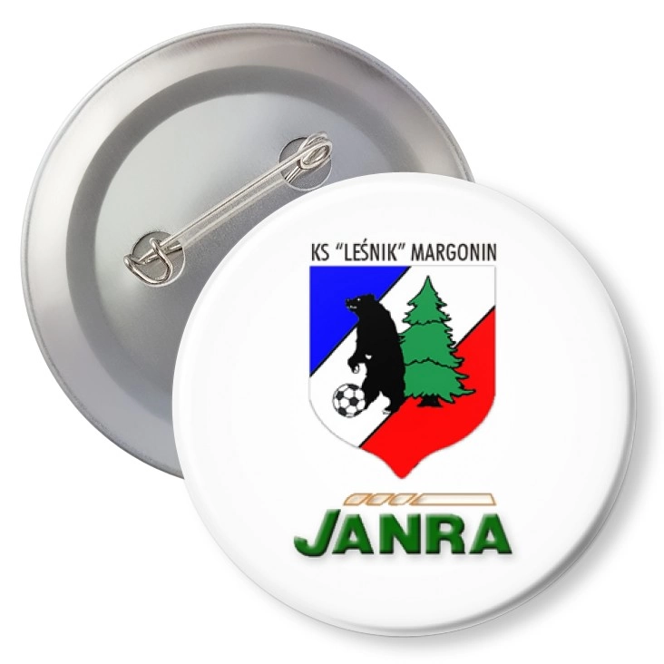 przypinka z agrafką JANRA
