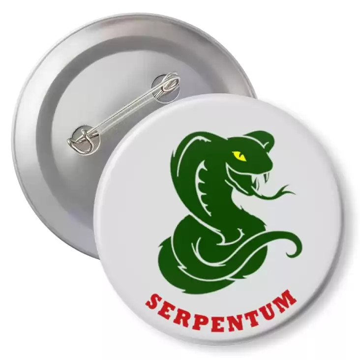 przypinka z agrafką Serpentum