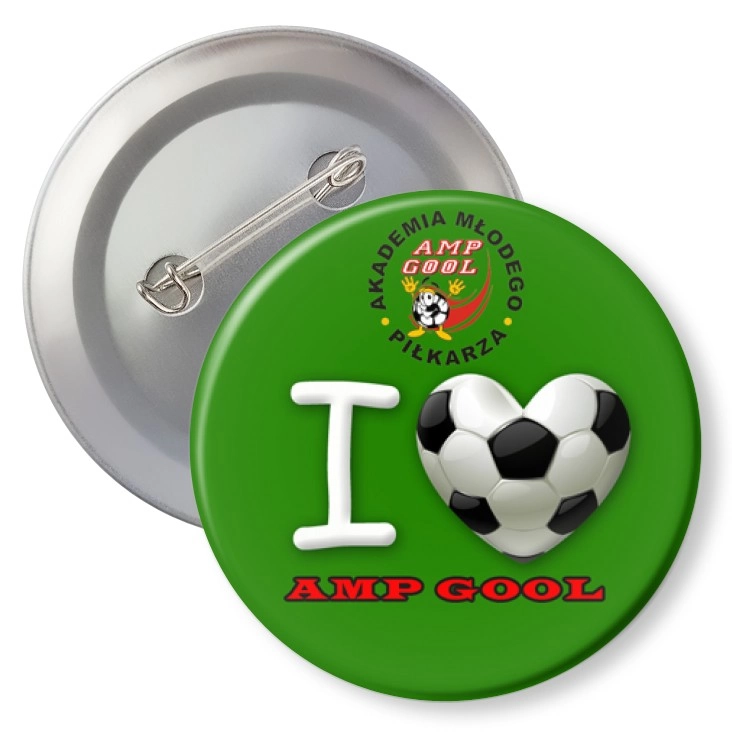 przypinka z agrafką AMP GOOL
