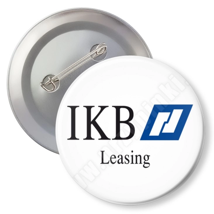 przypinka z agrafką IKB Leasing