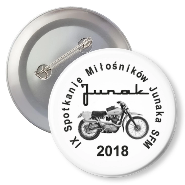 przypinka agrafka Junak 2018