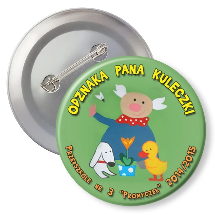przypinka agrafka Odznaka Pana Kuleczki