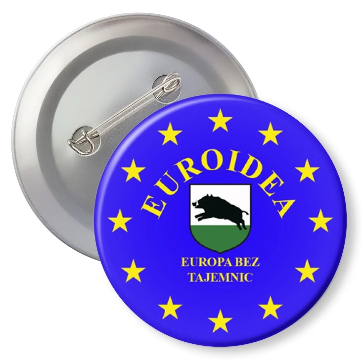 przypinka z agrafką Euroidea Łobżenica