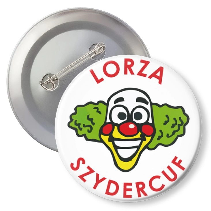 przypinka z agrafką Lorza szydercuf
