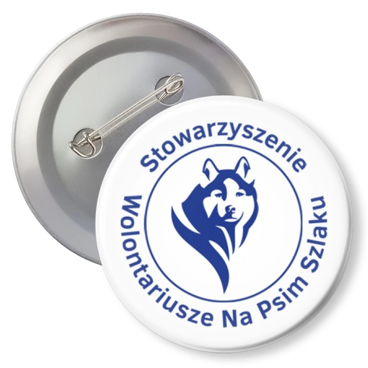 przypinka z agrafką Na pism szlaku