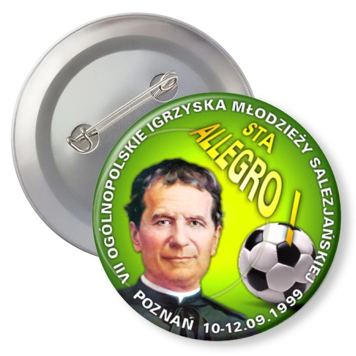 przypinka z agrafką STA Allegro