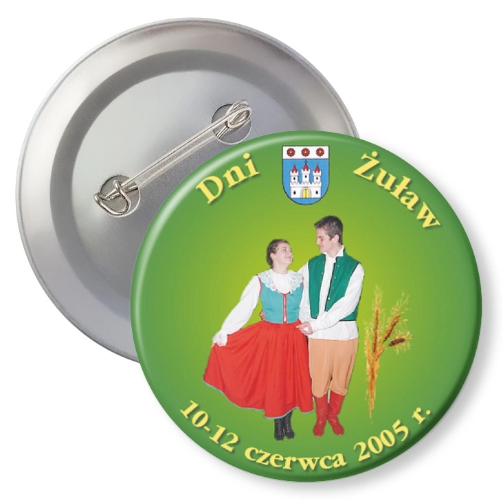 przypinka agrafka Dni Żuław