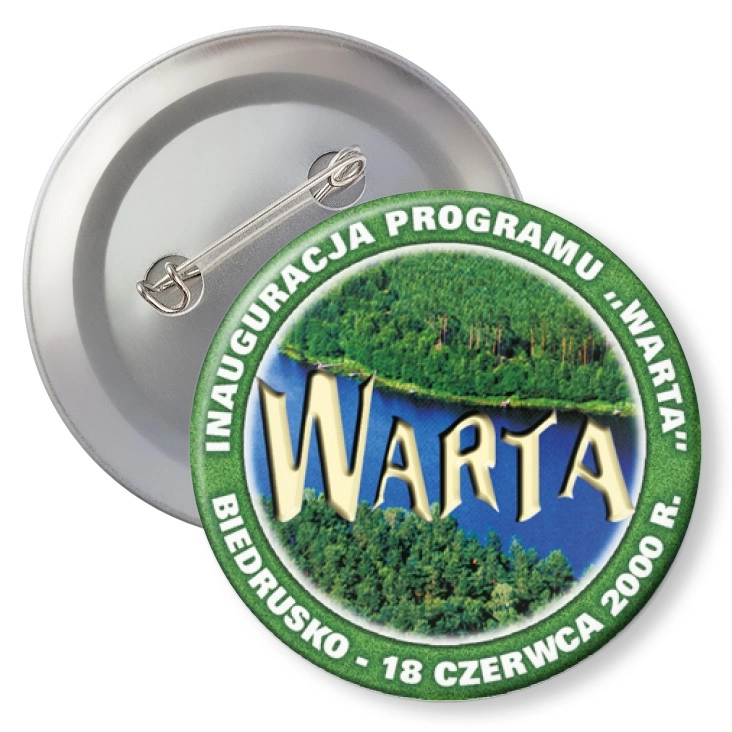 przypinka agrafka Inauguracja Programu Warta