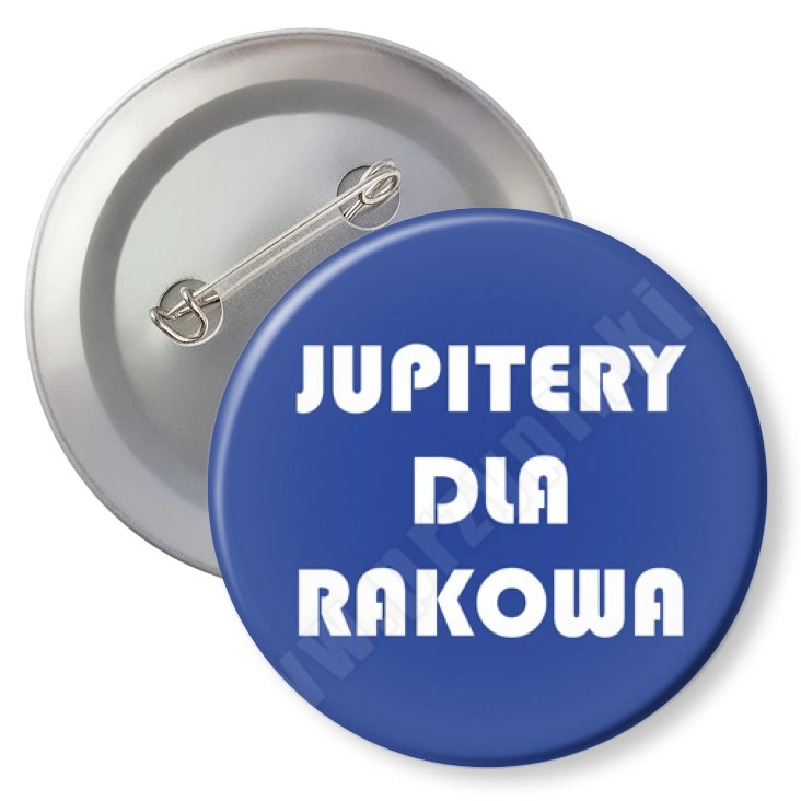 przypinka z agrafką Jupitery