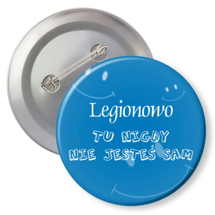 przypinka z agrafką Legionowo 50 tys. B