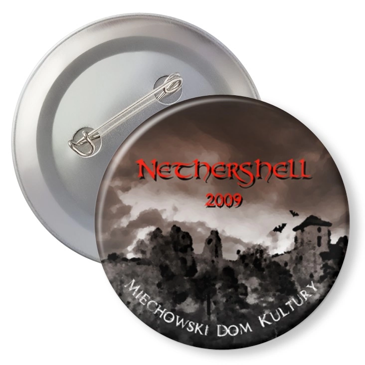 przypinka z agrafką Nethershell 2009
