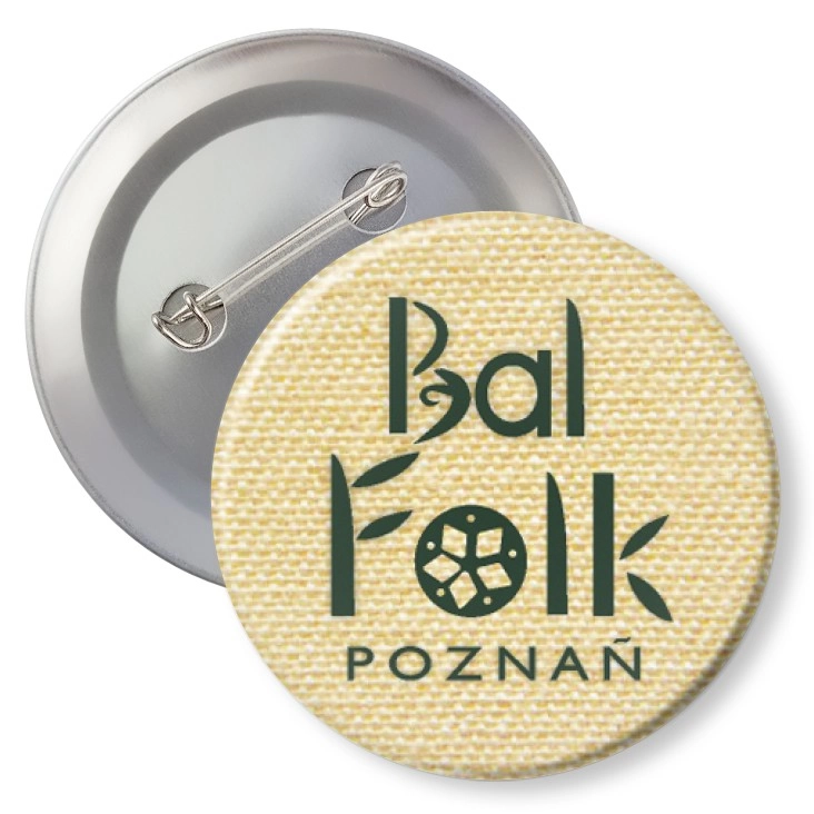 przypinka z agrafką Bal Folk