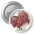 Przypinka z agrafką Gminna Olimpiada z okazji 100. rocznicy urodzin św. Jana Pawła II