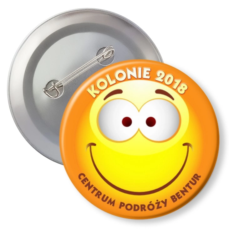 przypinka z agrafką Kolonie 2018