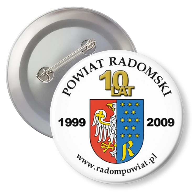 przypinkaPowiat Radomski - Jubileusz