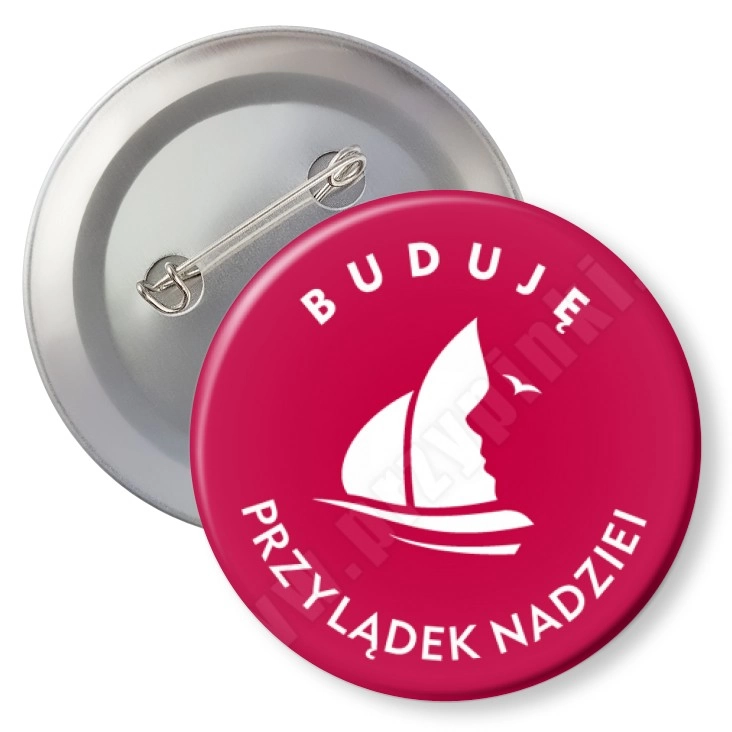 przypinka z agrafką Przylądek Nadziei