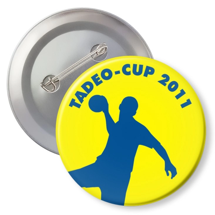 przypinka z agrafką Tadeo-Cup 2011