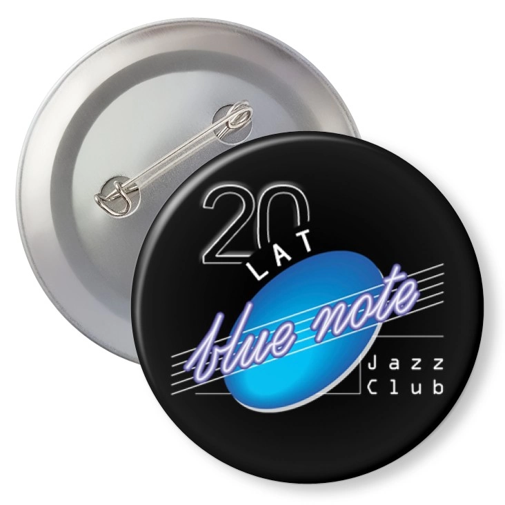 przypinka agrafka Blue Note Jazz Club