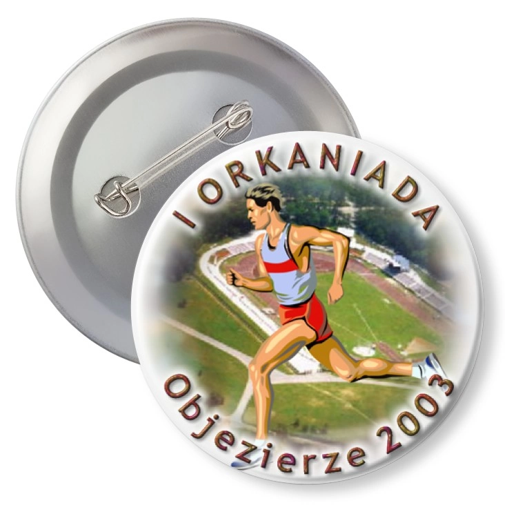 przypinka z agrafką I Orkaniada