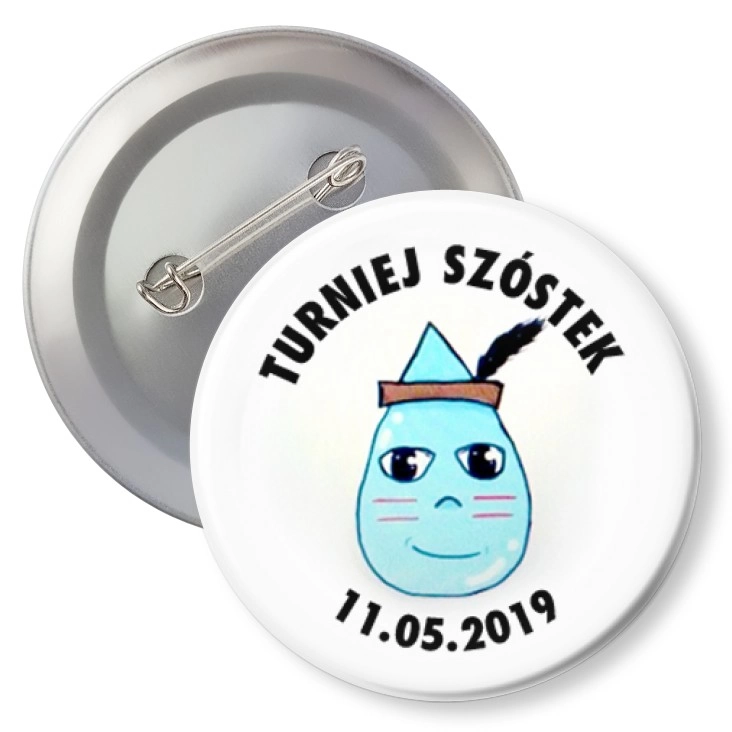 przypinka agrafka Turniej szóstek