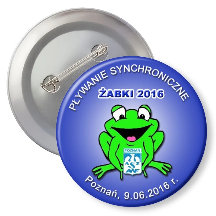 przypinka z agrafką Pływanie synchroniczne