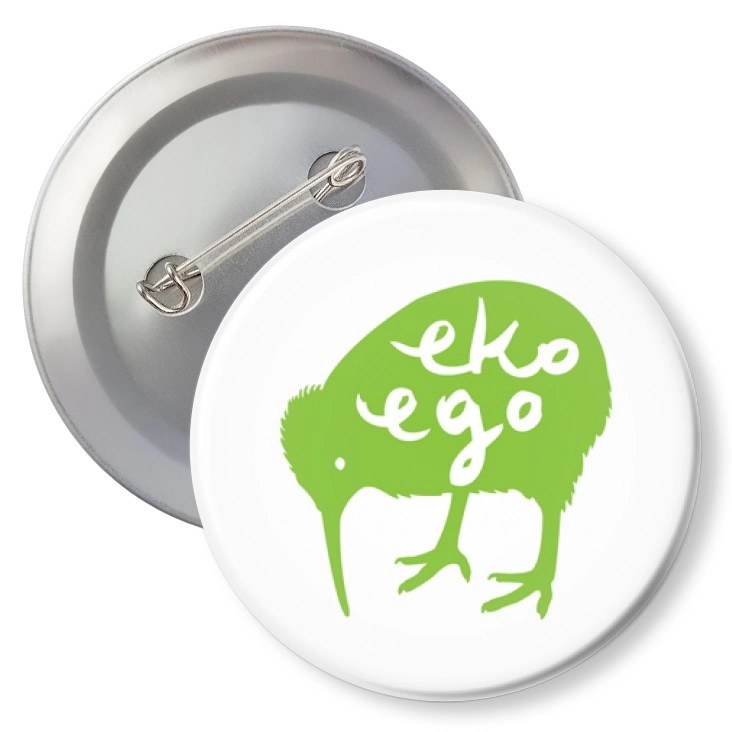 przypinka z agrafką Eko Ego