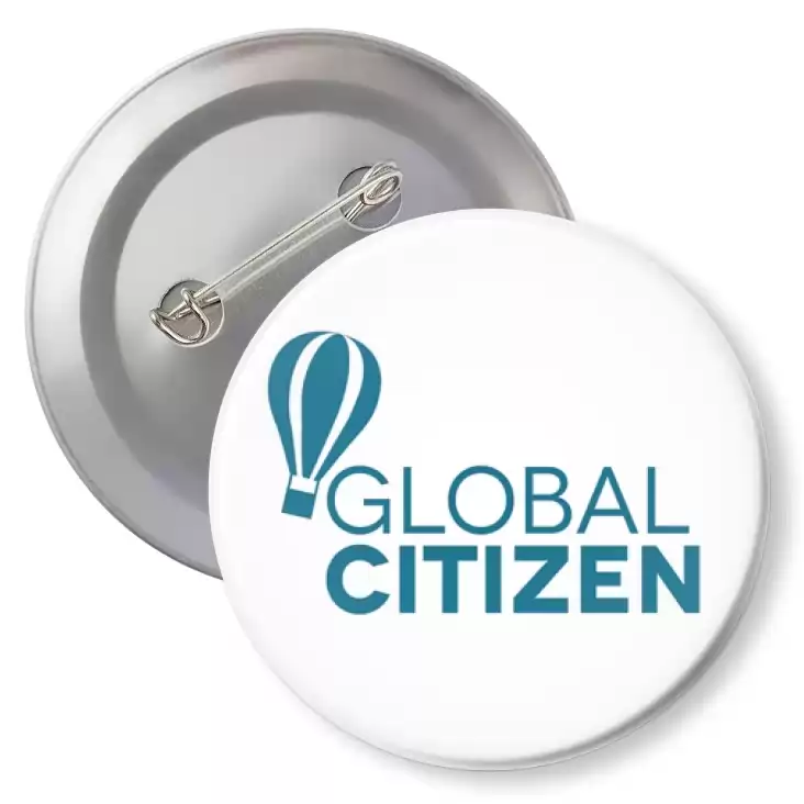 przypinka z agrafką Global Citizen