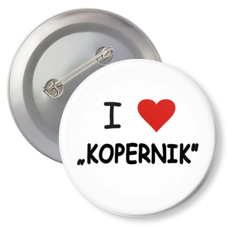 przypinkaI love Kopernik