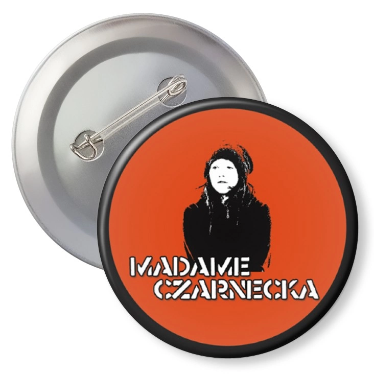 przypinka z agrafką Madame Czarnecka
