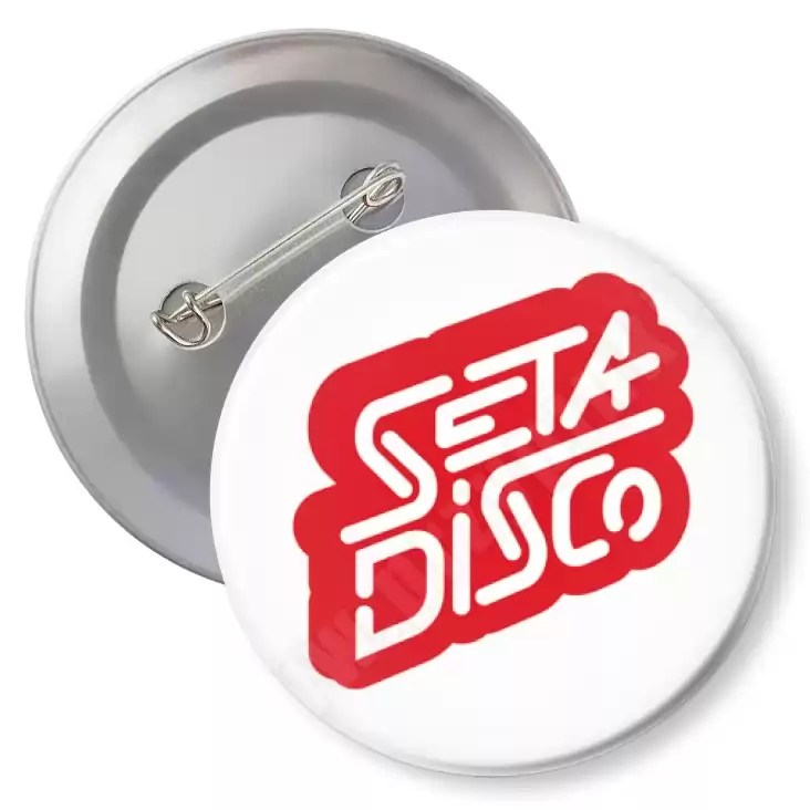przypinka z agrafką Seta Disco