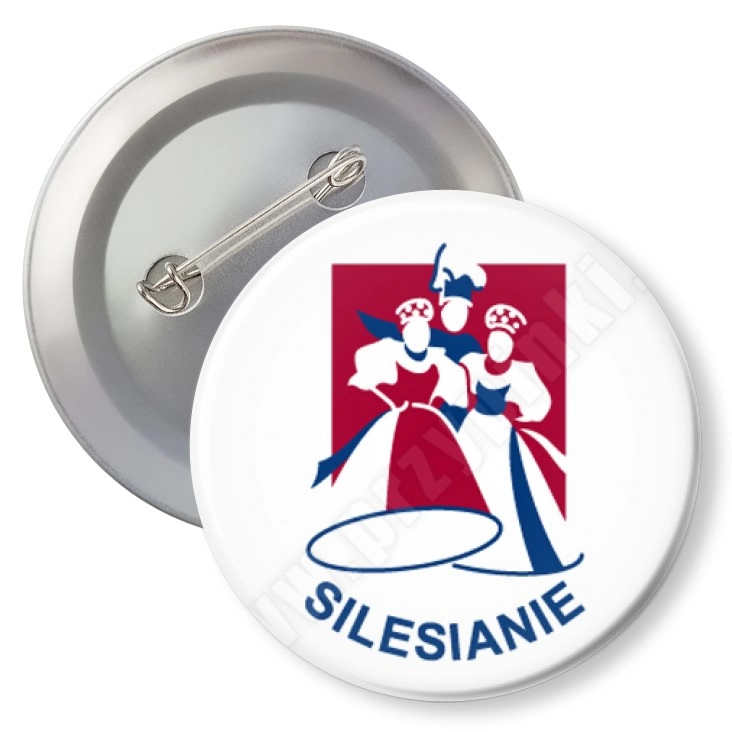przypinka z agrafką Silesianie