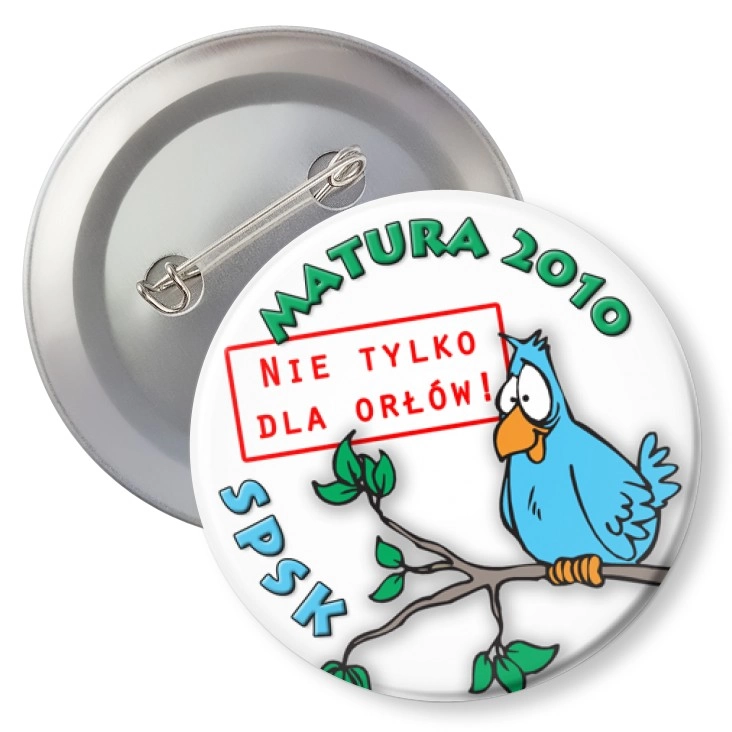 przypinka z agrafką SPSK