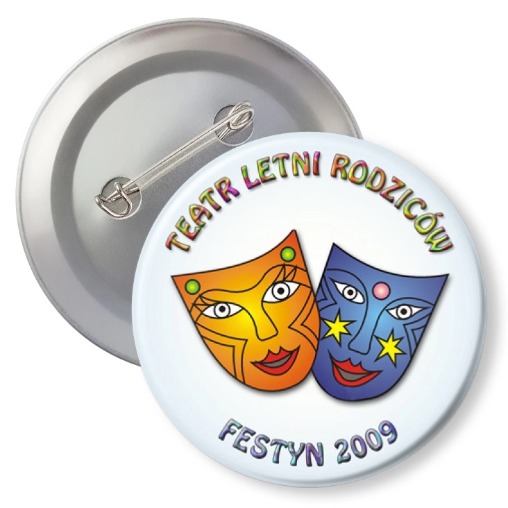 przypinka agrafka Teatr Letni Rodziców