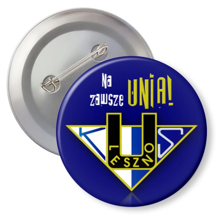 przypinka z agrafką Unia Leszno
