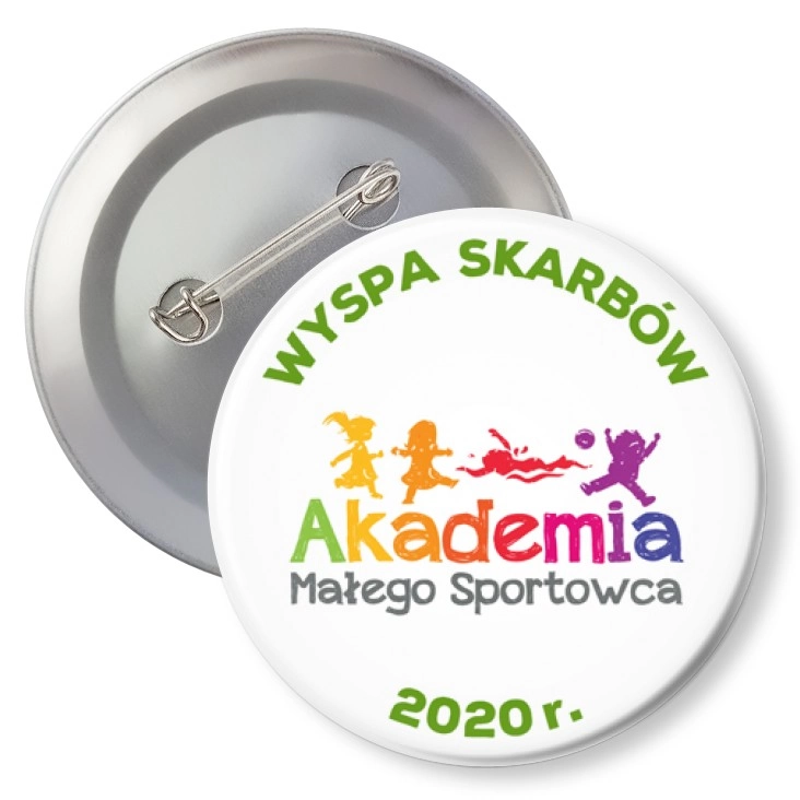 przypinka z agrafką Wyspa skarbów 2020