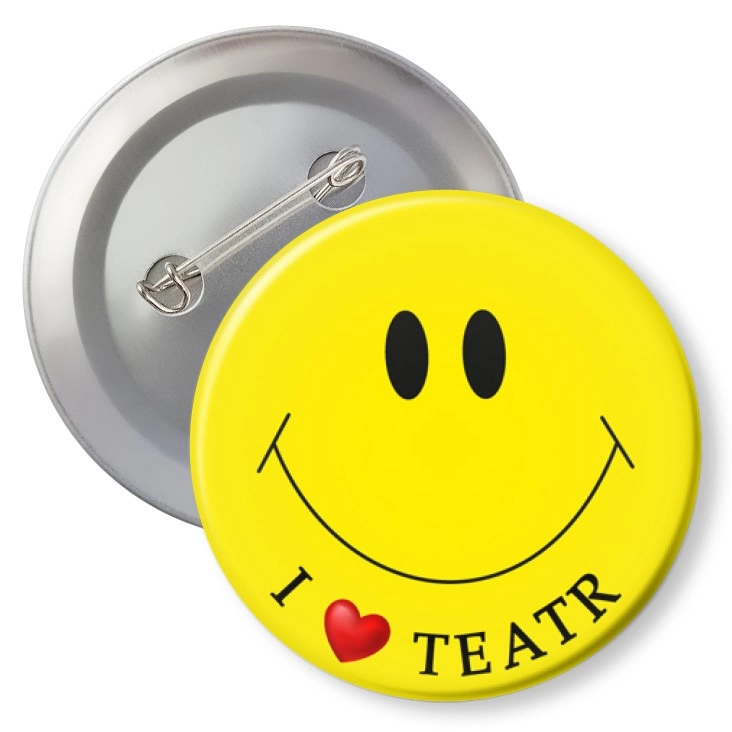przypinkaI love teatr