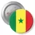 Przypinka z agrafką Senegal