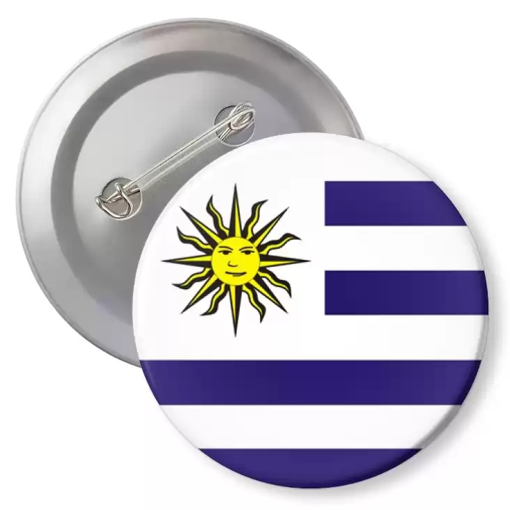 przypinka z agrafką uruguay