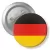 Przypinka z agrafką Flaga Niemcy