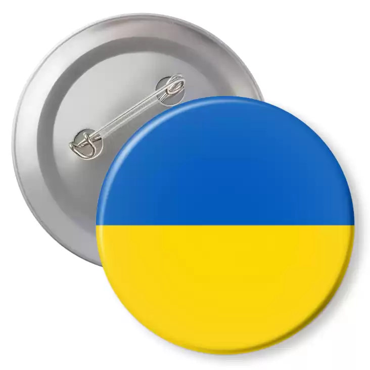 przypinka z agrafką Flaga Ukraina