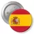 Przypinka z agrafką Flaga Hiszpania