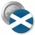 Przypinka z agrafką Flaga Szkocja